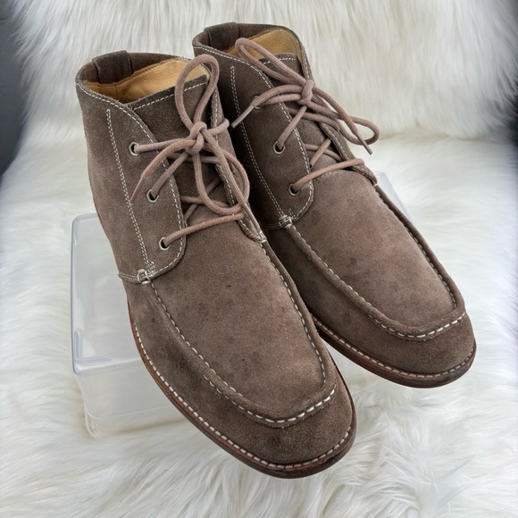 UGG VIA LUNGARNO SUEDE LACE UP BOOTS SIZE 11 MAN - Picture 1 of 13